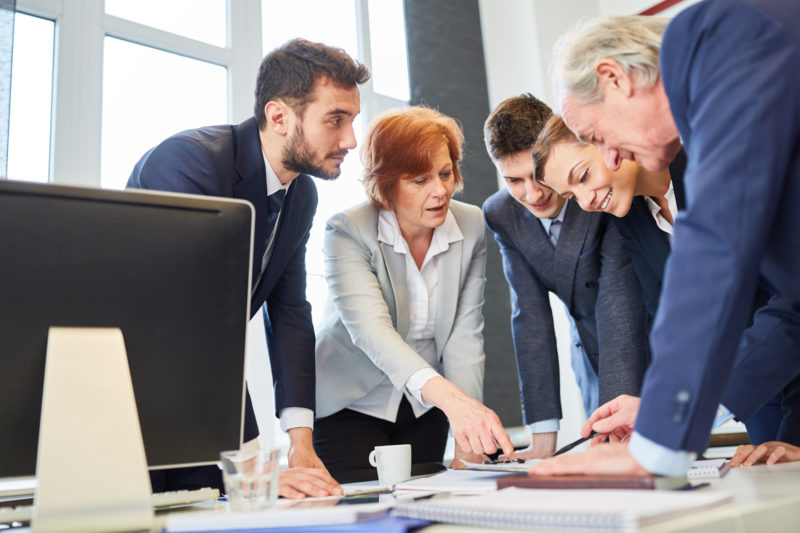 Führung Meeting Leitbild
