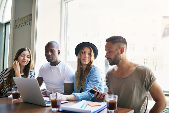 Hierarchical structure in Scrum