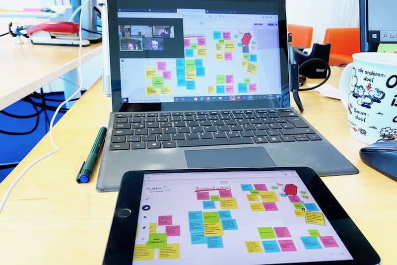 Teamwork at a distance