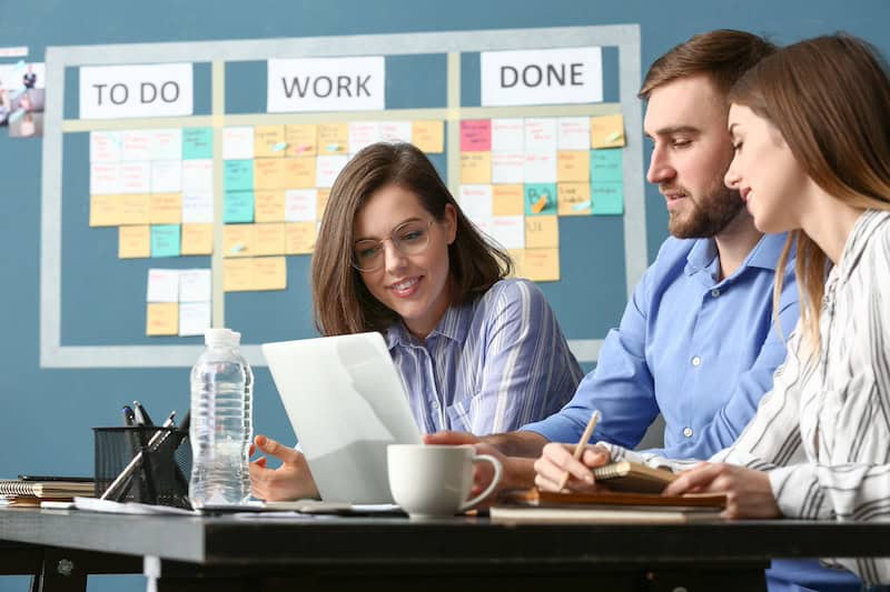 Mitarbeitende Unternehmenskultur